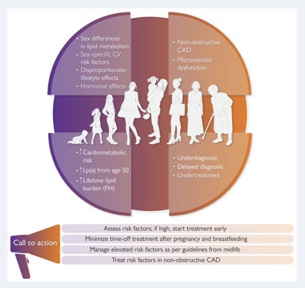 LaleTokgozoglu's tweet photo. Our EAS position paper on women lipids  and atherosclerosis is published. We have a session on this topic #ESCCongress Saturday 430 pm @ProfKausikRay @j_rvl @cj_binder @ErinMichos @MeralKayikcoglu @DrMarthaGulati @PamTaubMD @mmamas1973 @SABOURETCardio @drpablocorral @DrJMieres https://t.co/gN4jKNT5oq