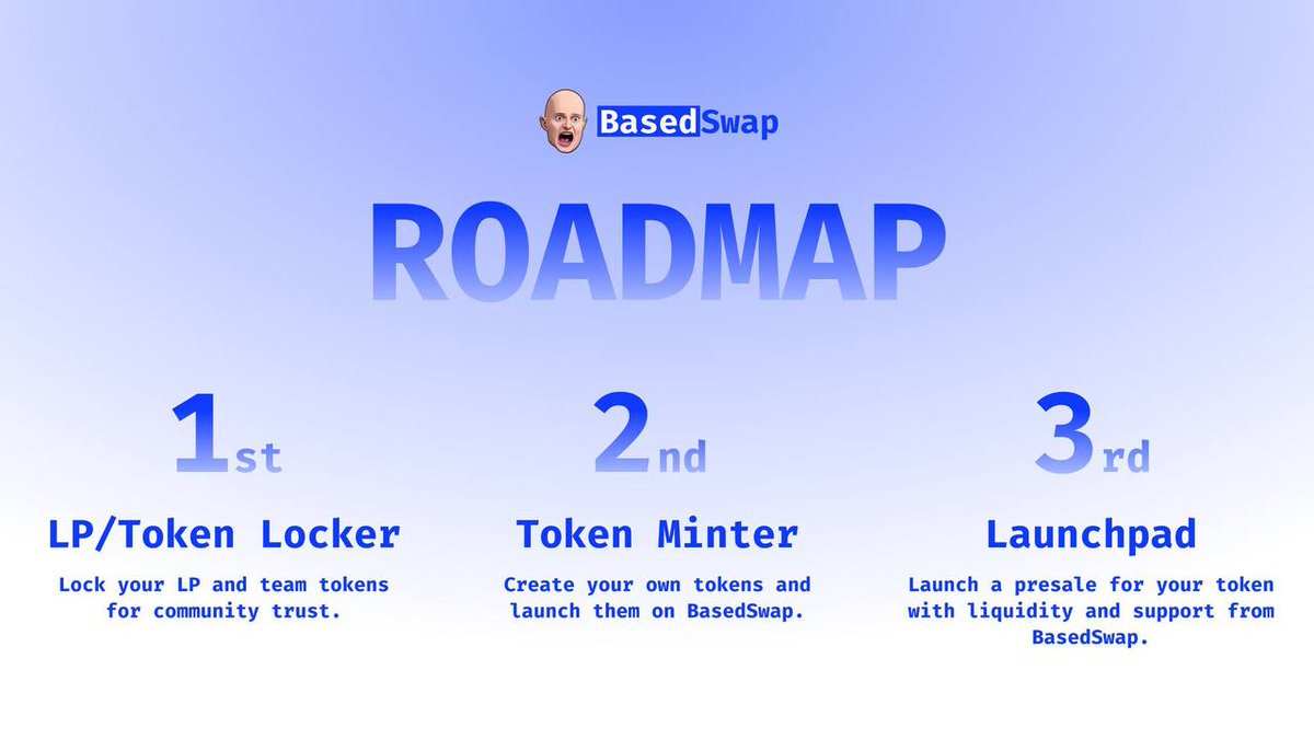 Stormunitedforc's tweet image. Incredible numbers for #BUILDONBASE,congrats @brian_armstrong 🫡

Now imagine missing @BasedSwapDex having first partn @gotbit_io and relationship w @kyle_chasse / @paid_network #launchpad.

#FARM contract also under #audit - better #SAFU than sorry 👌