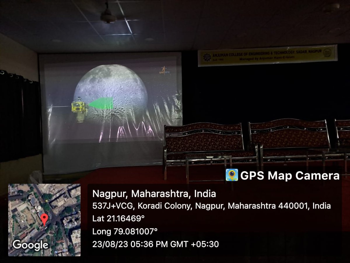 acet_official's tweet photo. ACET arranged an event "CELEBRATION OF CHANDRAYAN LANDING AT MOON" According to the ISRO, the lunar mission known as Chandrayaan-3 successfully achieved a lunar landing, at approximately 6:04 p.m. https://t.co/Y6xI0sTF5f