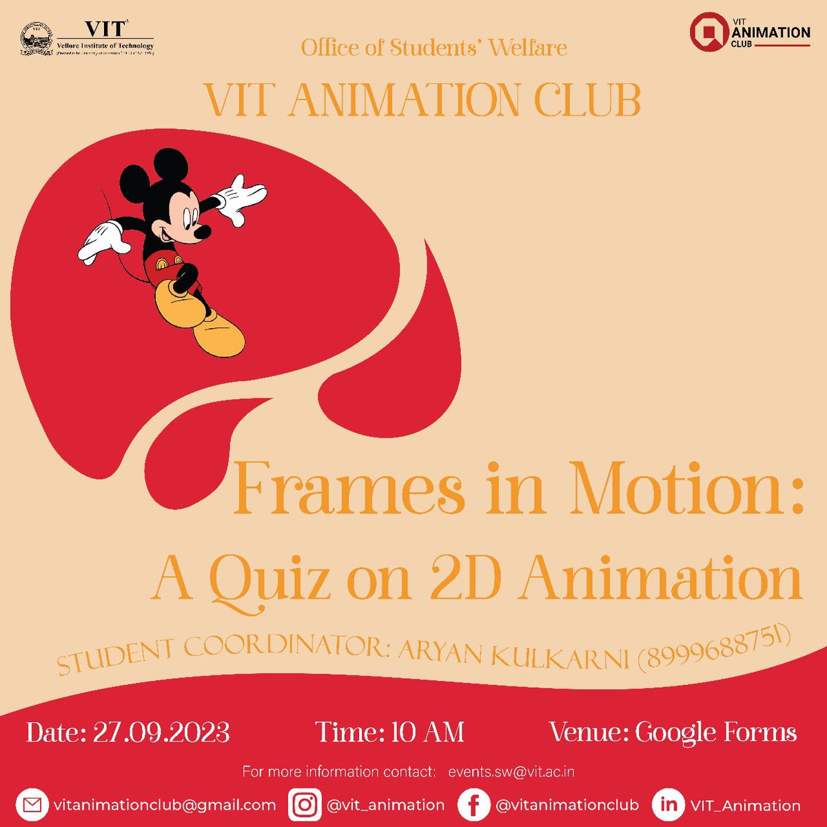VIT Animation Club tweet media