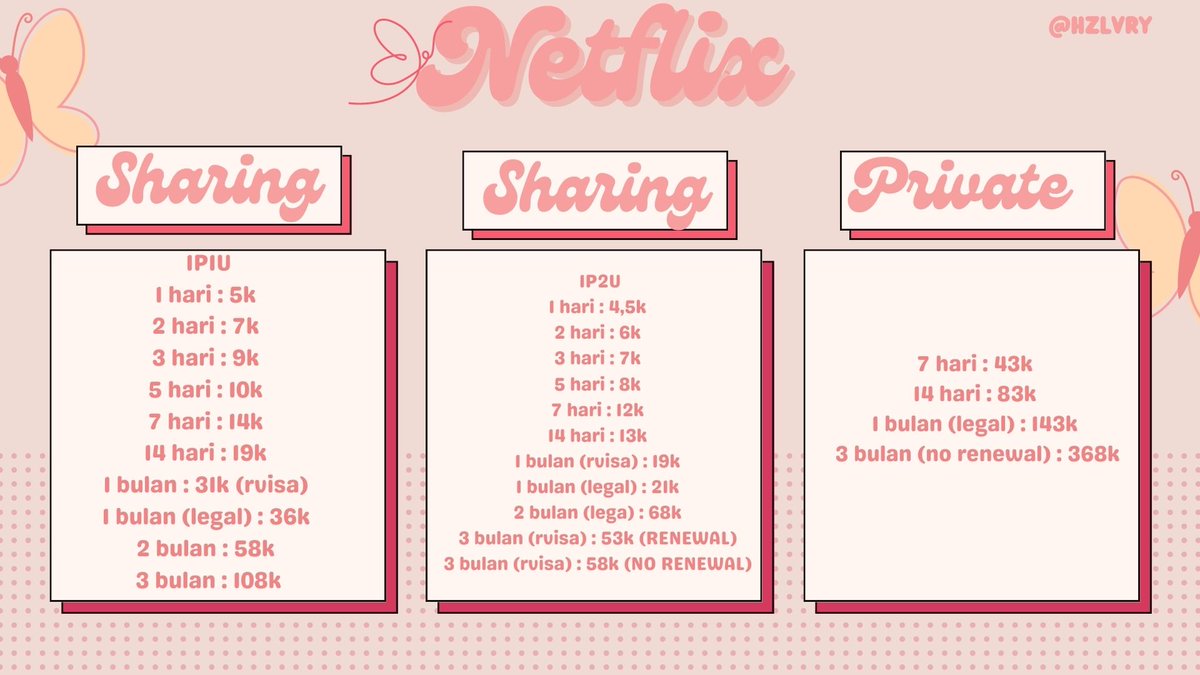 hzlvry's tweet photo. @Ryan_abilnst sini kak, bisa dilihat dulu pricelistnya. jika berminat bisa DM atau WA di bio untuk fast respon yak https://t.co/gWPSRDd8gs
