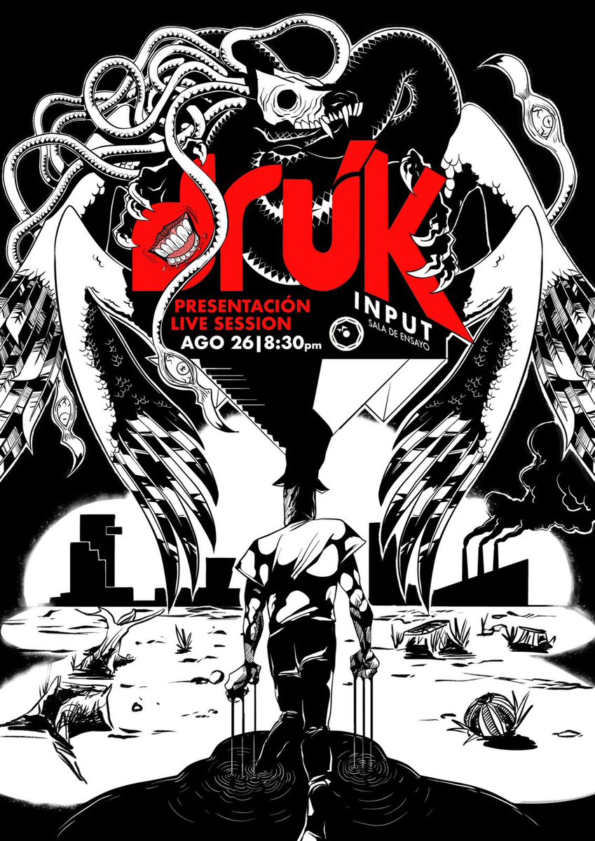 druk_mx's tweet photo. Itinerario de Sábado Gigante Premium!
Mantis atea 7pm 
Proyección cotorrito 8:30pm
Quantic 10pm 
After 11:30 en adelante 😀

#druk2030 #livemusic #videoprojection #AV #efectodruk #triomusic #instrumentalmusic #punkjazz #rockfusion #punkprogresivo https://t.co/pyYV77NzCj