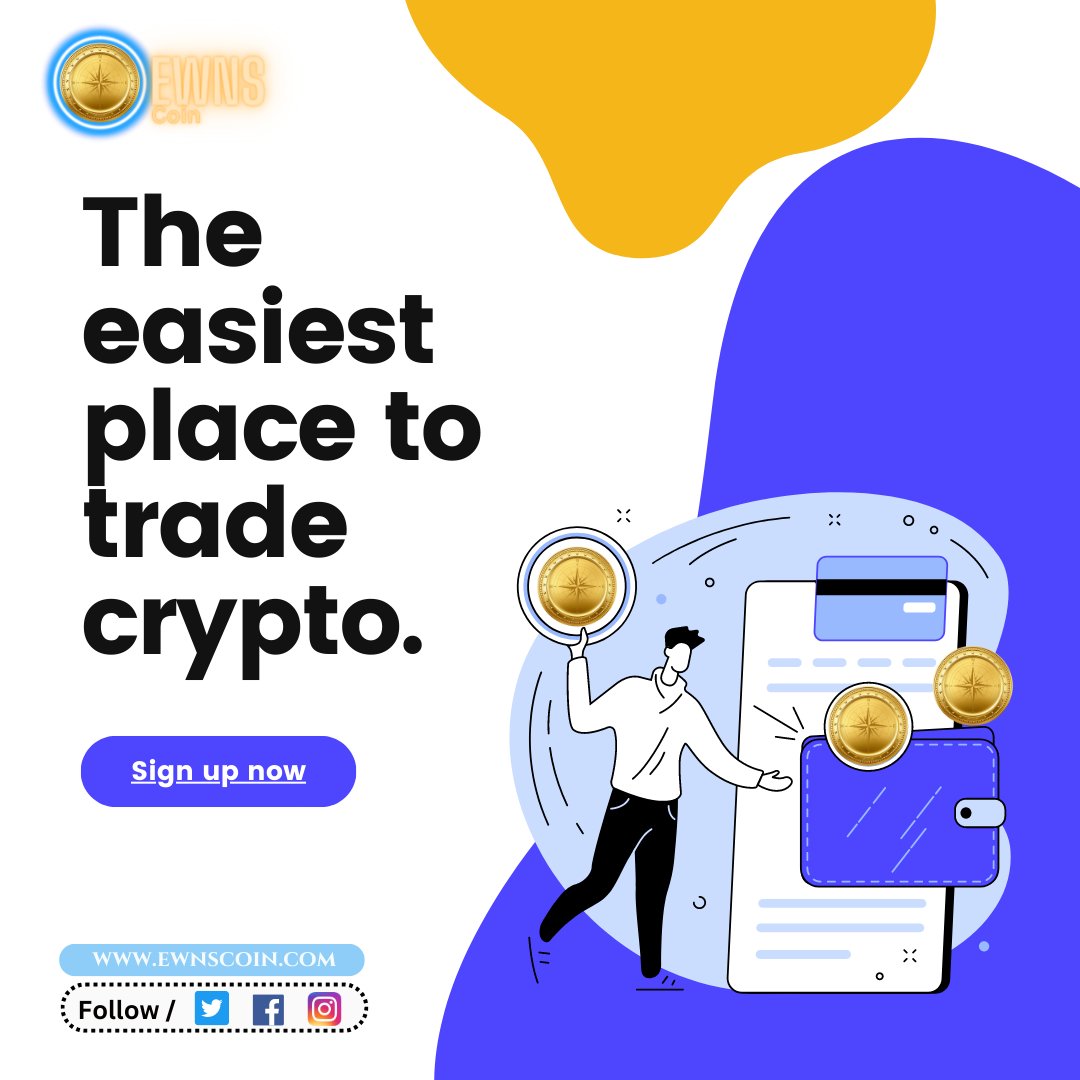 📈 Trading crypto has never been simpler! EWNScoin brings you a user-friendly platform to dive into the world of digital assets. Start trading today and explore the future of finance. #EWNScoin #CryptoTrading #EasyTrading