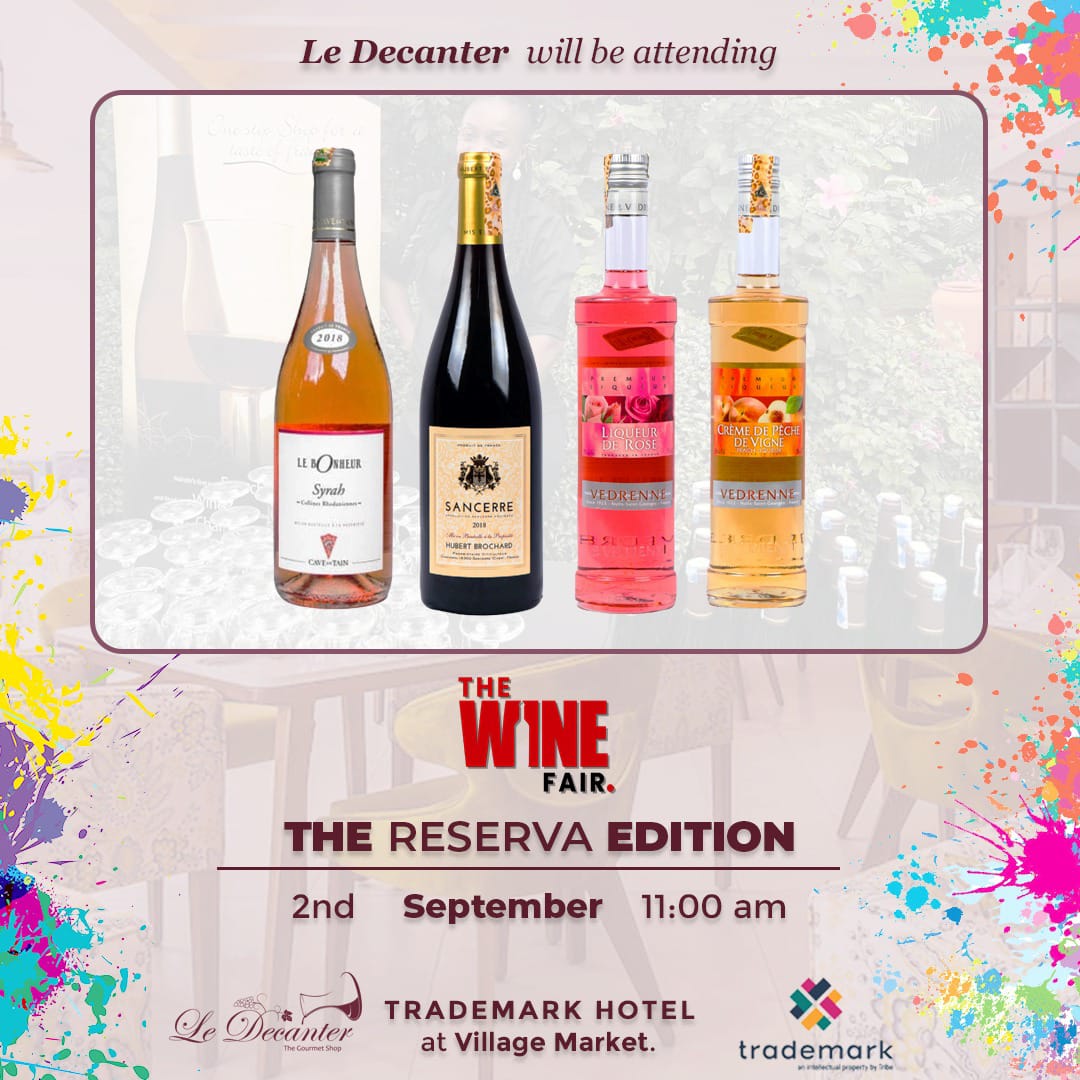 A Trip around the world. Count down to The Reserva Edition @TradeMark_Hotel @VillageMarket Have you bought your tickets? Wine Lovers You can't miss this exceptional experience 🍷🍷 #winefair #womenwhowine #wineexperience #ledecanter #winelife #frenchwines