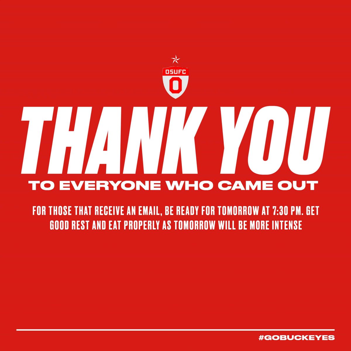 It all ends tomorrow!! #gobuckeyes