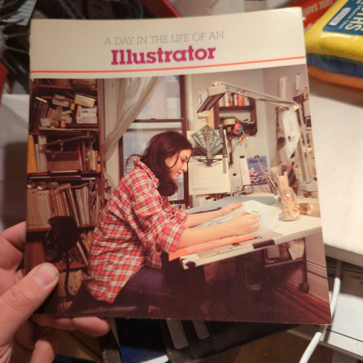 foothands's tweet photo. @illustr8r17 I just found my copy of this at my childhood home, and had to look you up! 
Absolutely incredible to see your work over the 40+ years since publication! https://t.co/sQtLyZdXUf