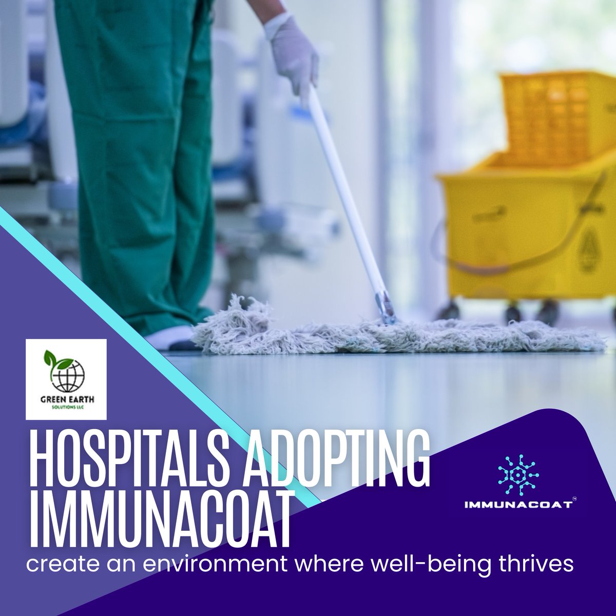 GreenEarth32932's tweet photo. Pioneering Patient Safety: Hospitals fortified with Immunacoat prioritize the well-being of every individual.
#zerovoc #antimicrobialcoatings #diseasepreventioninhospitals #polyurethane #aliphaticpolyurethane #concrete #industrialcoatings #epoxy #Scottsdale #Arizona #architects https://t.co/X7Ch2dUDhH