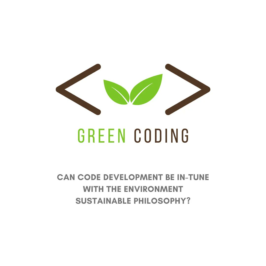 SmartLogiq's tweet image. Can code development be in-tune with the environment sustainable philosophy?
#cleancode #greencode #sustainability