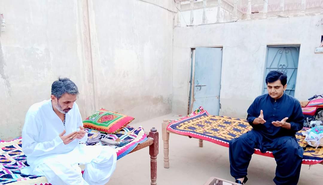MunirChandioPPP's tweet photo. #PakistanPeoplesParty Leader Respectable @AmjadAChandio Sahab Condolence with party workers and constituency of #PS_35 at #NaushehroFeroz @mumtazchandiomp @BBhuttoZardari @MunawrChandio @AseefaBZ @AdilPpp @MasroorAChandio https://t.co/IN5XWixiha