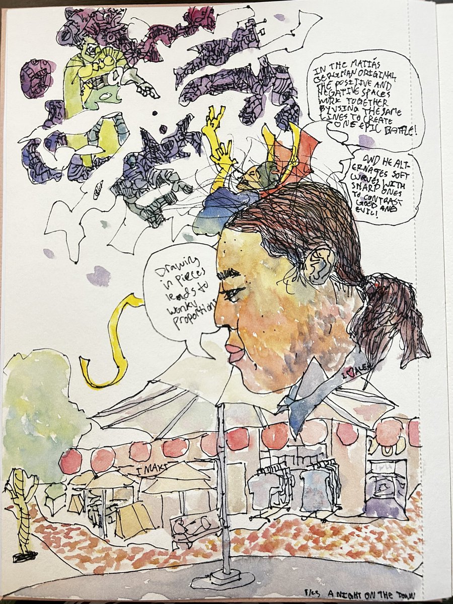 Today’s sketchbook study/fanfanart/diary entry featuring <a href="/matiasbergara/">Matías Bergara</a>