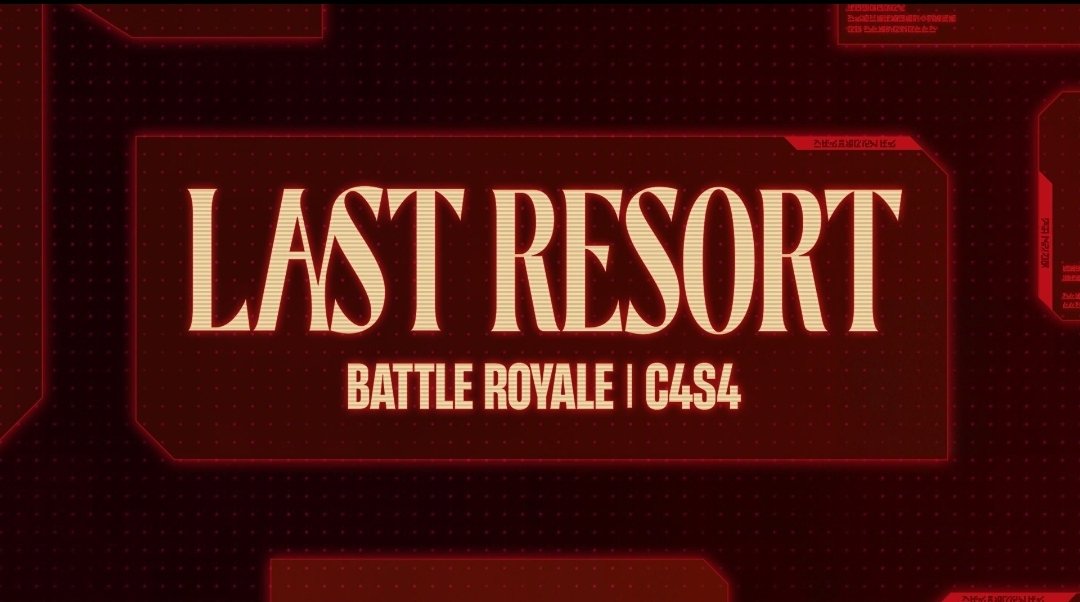 ShadowLeaksFN's tweet photo. SEASON 4 IS CALLED: "LAST RESORT"

#Fortnite #FortniteEclipse #FortniteLeaks #FortniteChapter4Season3 #FortniteChapter4Season4 #khaby #khabylame #FiverrGig #L https://t.co/HaV8LCXqWi