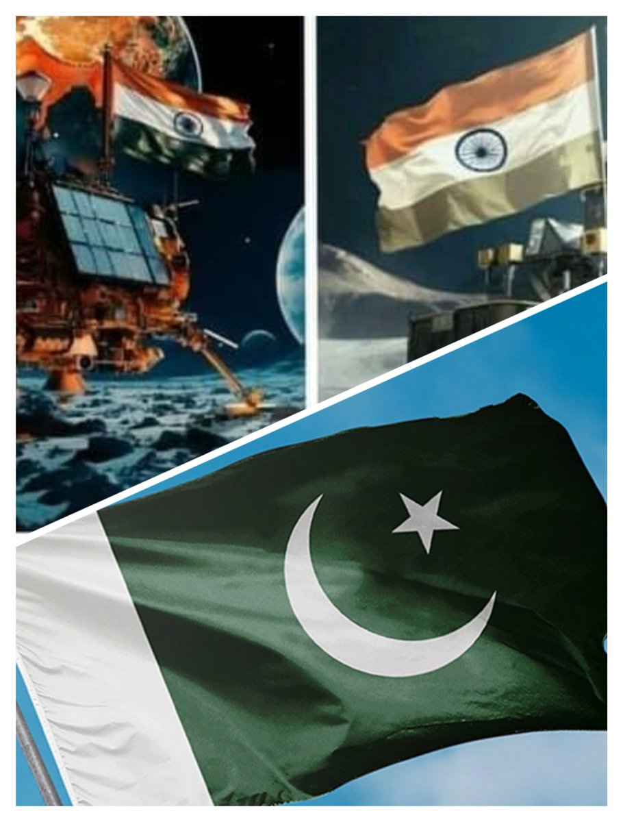 HasnainPanja's tweet photo. ایک طرف جھنڈے پر چاند
دوسری طرف چاند پر جھنڈا
#IndiaOnMoon #CongratulationsNeighbors #SUPARCO #majgenraza
#electricity #politics #government https://t.co/TbQg6ZfuWD
