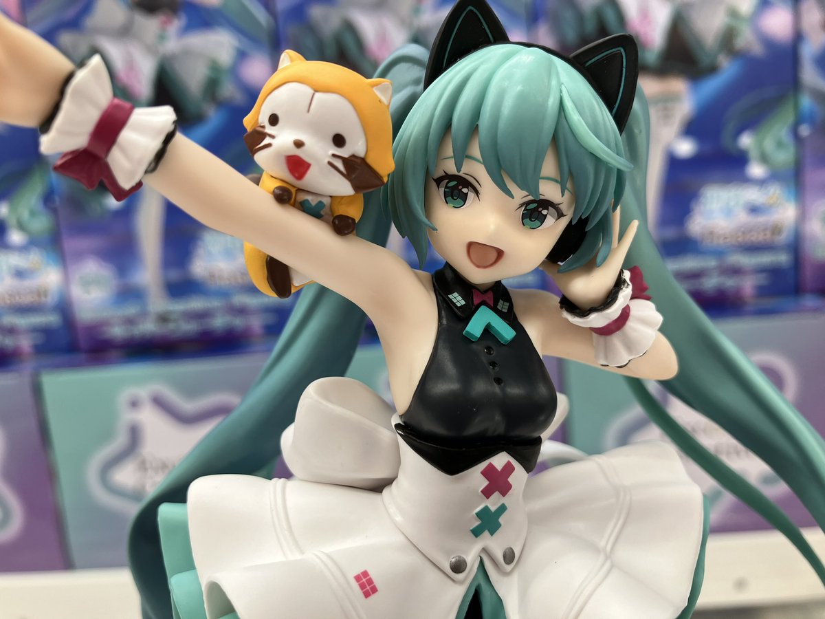 初音ミク　プライズ　フィギュア　タオル　ラスカル　バースデー　　まとめ タイトー公式 on X: 