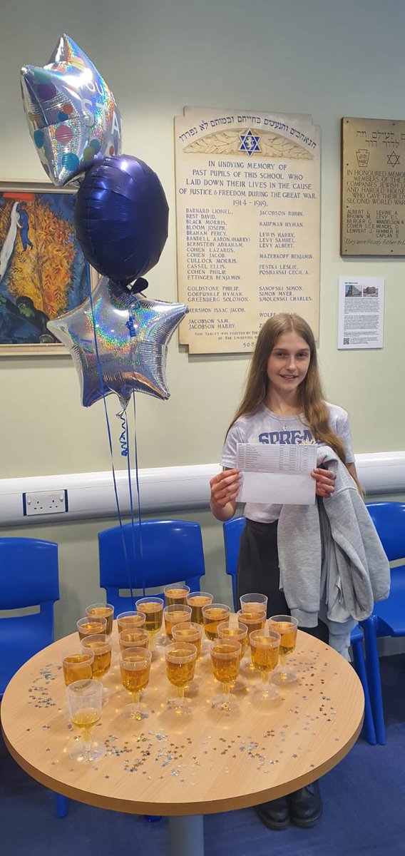 Outstanding #GCSEResults for these two students today 

A combined 17 Grade 9 and 3 Grade 8, showing that hard work pays off 

Well done to Megan and Joseph ⭐️