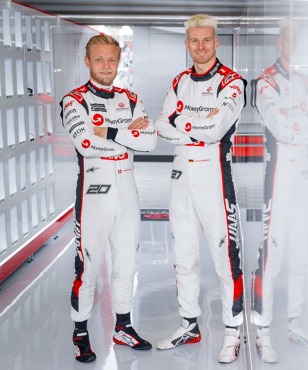 HaasF1Team's tweet photo. BREAKING: The K-Mag and Hulk partnership continues for 2024 🤝

#HaasF1 https://t.co/0yitLIpcuj