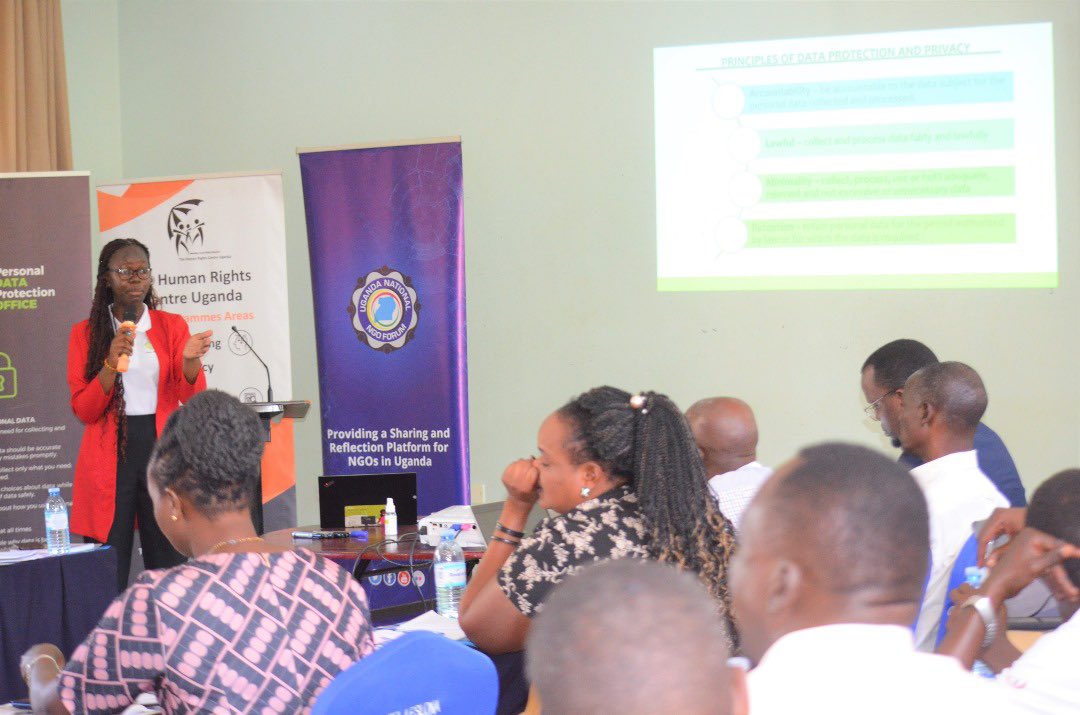 HRCUG's tweet photo. βThe Data Protection and Privacy Act, 2019 is a law enacted to protect the privacy of an individual and personal data by regulating the collection and processing of personal information.βββ @AwinoMercy3 - Compliance and Investigation, @pdpoUG
#NGORegulatoryFramework https://t.co/rgzVRb8qHz