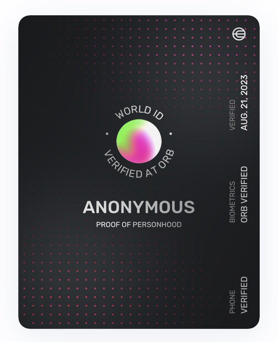 Andy Weinzierl (@andyweinzierl) on Twitter photo Verified my <a href="/worldcoin/">World</a> account in Barcelona yesterday. So excited to see the future use-cases. What do you think about the project?
<a href="/alexblania/">Alex Blania</a> & <a href="/sama/">Sam Altman</a>, keep it coming 🌎 Verified my <a href="/worldcoin/">World</a> account in Barcelona yesterday. So excited to see the future use-cases. What do you think about the project?
<a href="/alexblania/">Alex Blania</a> & <a href="/sama/">Sam Altman</a>, keep it coming 🌎