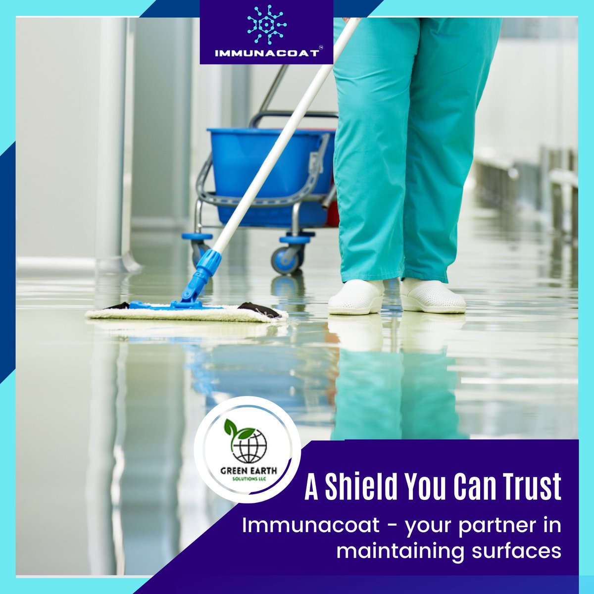 GreenEarth32932's tweet photo. Empowering Healthcare Environments: Immunacoat - the armor against harmful microorganisms, ensuring lasting cleanliness.
#zerovoc #antimicrobialcoatings #diseasepreventioninhospitals #polyurethane #aliphaticpolyurethane #concrete #industrialcoatings #epoxy #Scottsdale #Arizona https://t.co/GVCSk4oz73