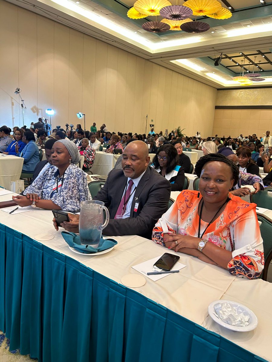 kibettnick's tweet photo. Kenya has made tremendous strides in the implementation of the four priority areas of the #Commonwealth and our relationship with the @CommonwealthSec &amp; other Member States has greatly been strengthened," - @PSNduva speaking at the 13th #WAMM in The Bahamas. #CommonwealthGender https://t.co/PecwNCcAiC