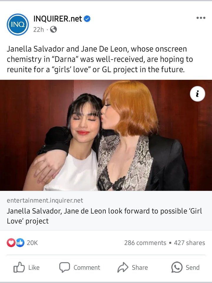 janenellatrends's tweet photo. In just 21 hours, https://t.co/rJtwruku3K's Facebook post feat. JaneNella received 20,000 likes, 400+ shares, and more than 200 comments. The general public has spoken! 

Don't forget to comment on this topic and add your own thoughts! Here's the link:

https://t.co/XXtLOvDa1Z https://t.co/K4IPx6bIYN