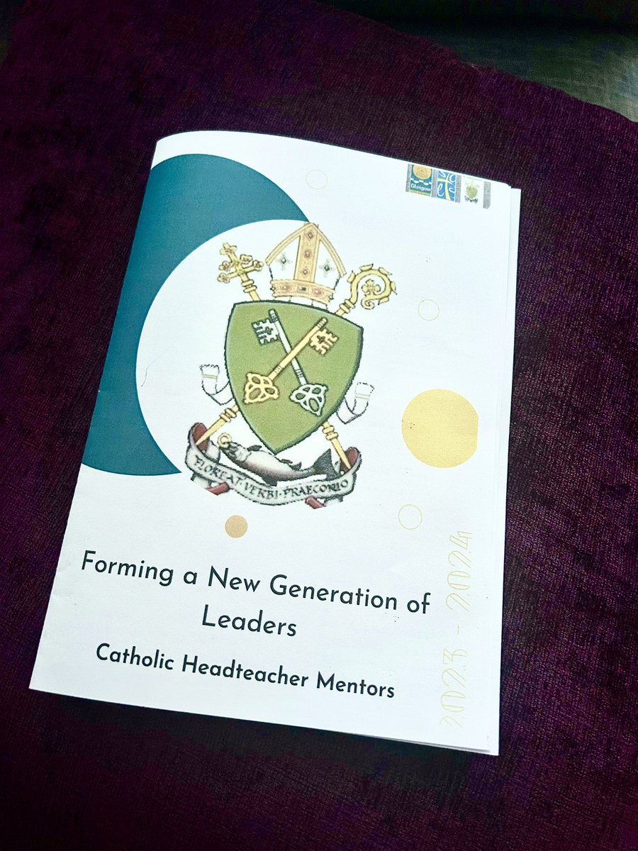 Reflecting and learning is key for all leaders ...thought provoking afternoon spent to develop my mentoring role in supporting new Catholic HTs #succesionplanning #learningorganisation @GCCLeadLearn @rercag @SCESDirector @UofGHeadship