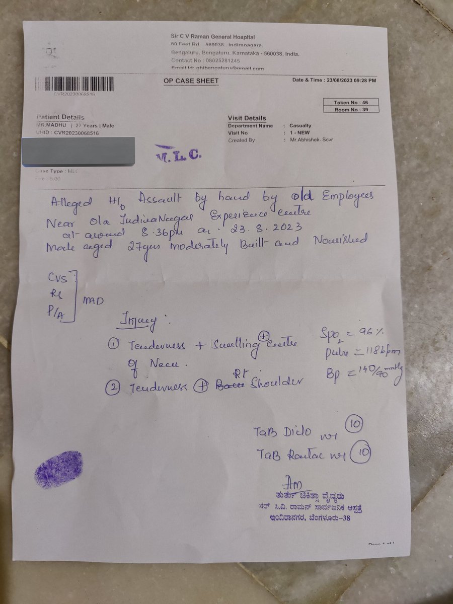 DrmsvcMadhu's tweet photo. @JeyGanesan @bhash It's been 8 to 9 months since I took the ola electric vehicle and the registration has not been done they are giving false information. Yesterday I went to check with them but they attacked me. https://t.co/FS5z3RJMdI