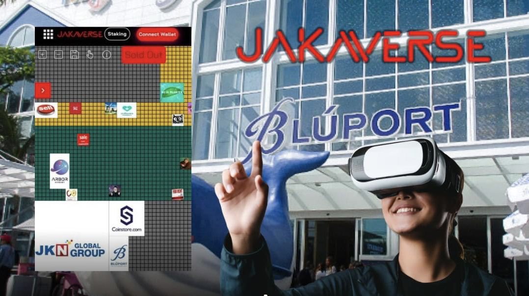 Bluport Hua Hin, into a full virtual world with Jakaverse. Initially, a virtual world empire will be created for foreigners. Has joined various activities with the department store on the area of ​​50 JAKAs Block.