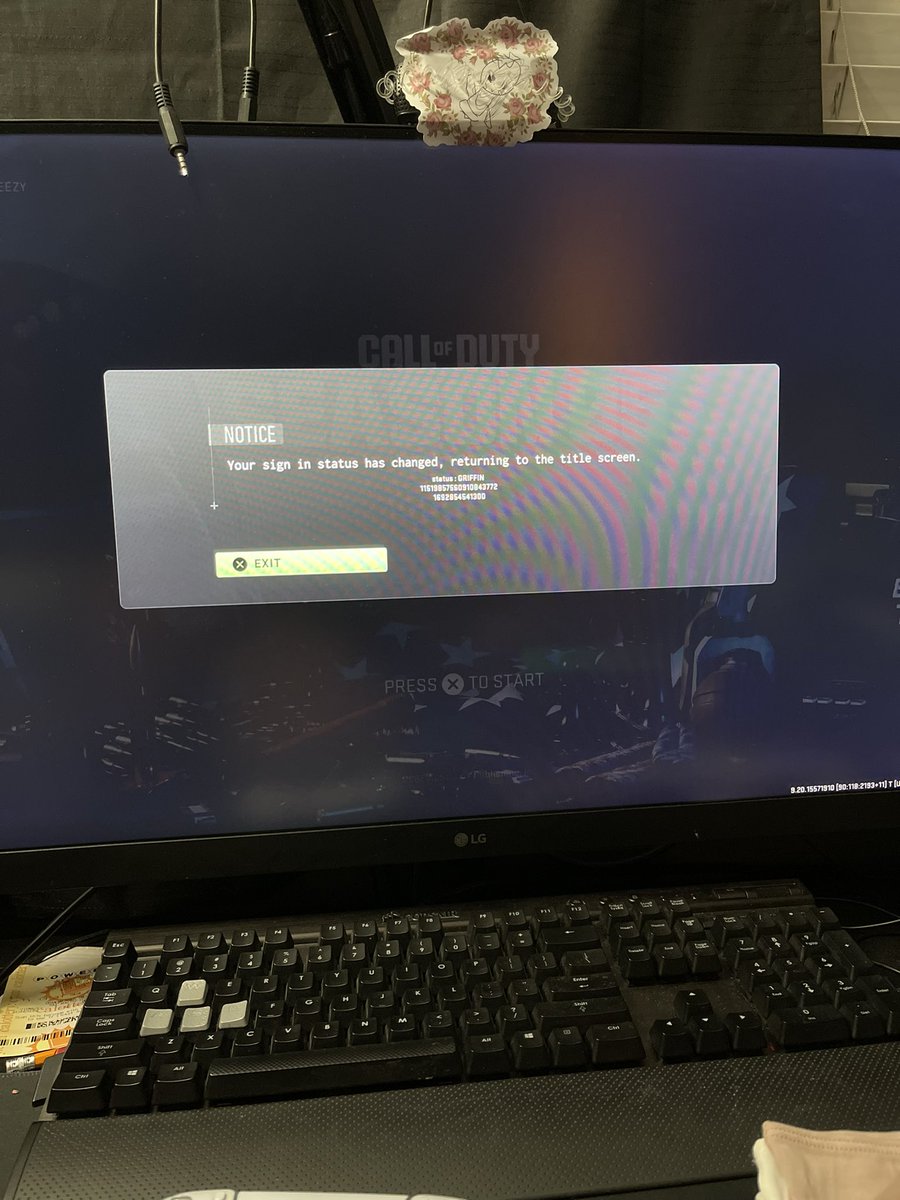its_roeeezy's tweet photo. What is this bullshit? @PlayStation @CallofDuty @ATVIAssist @Activision ??? https://t.co/dtZyF2HgTq