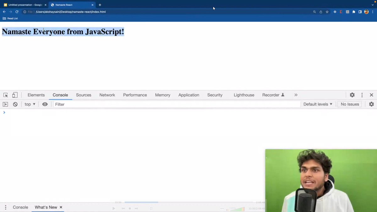 z495m's tweet image. 🚀 Thrilled to share that I've kicked off my React learning journey with the "Namaste React" course! 📚
💡 Let's master the art of building dynamic user interfaces together. 💻🌟 
#LearningReact #NamasteReact #NewBeginnings #reactjs  🎉🔥