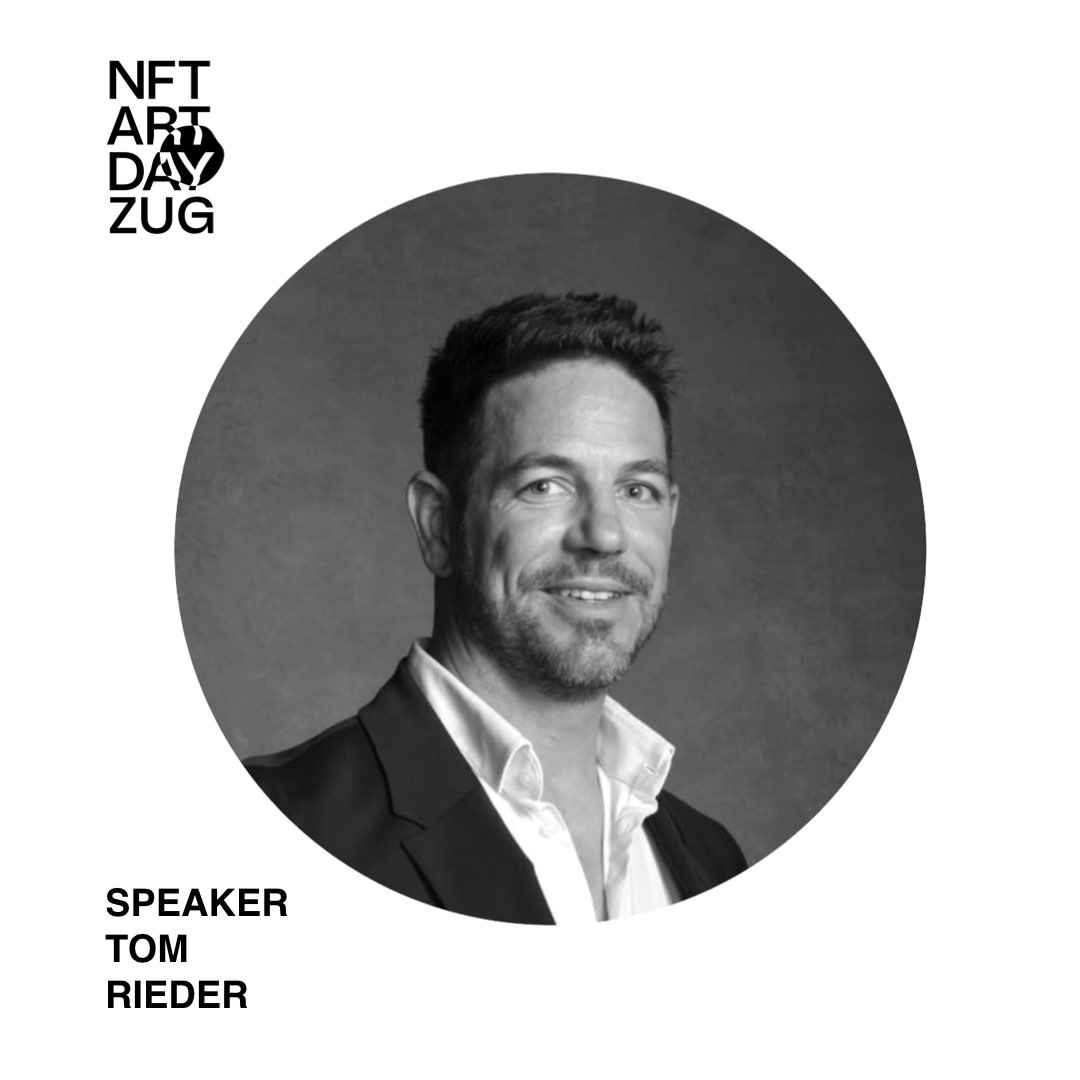 nftartday's tweet photo. 🌟 Swiss NFT Pioneer! We're thrilled to have @1TheRider, from @elmentumart at NFT ART DAY ZUG. Get ready for insightful discussions on NFTs, art platforms, and more. Stay tuned for the full lineup! 💡🎤 #NFTConference #elementum.art #nftartday https://t.co/str6uYFMaf