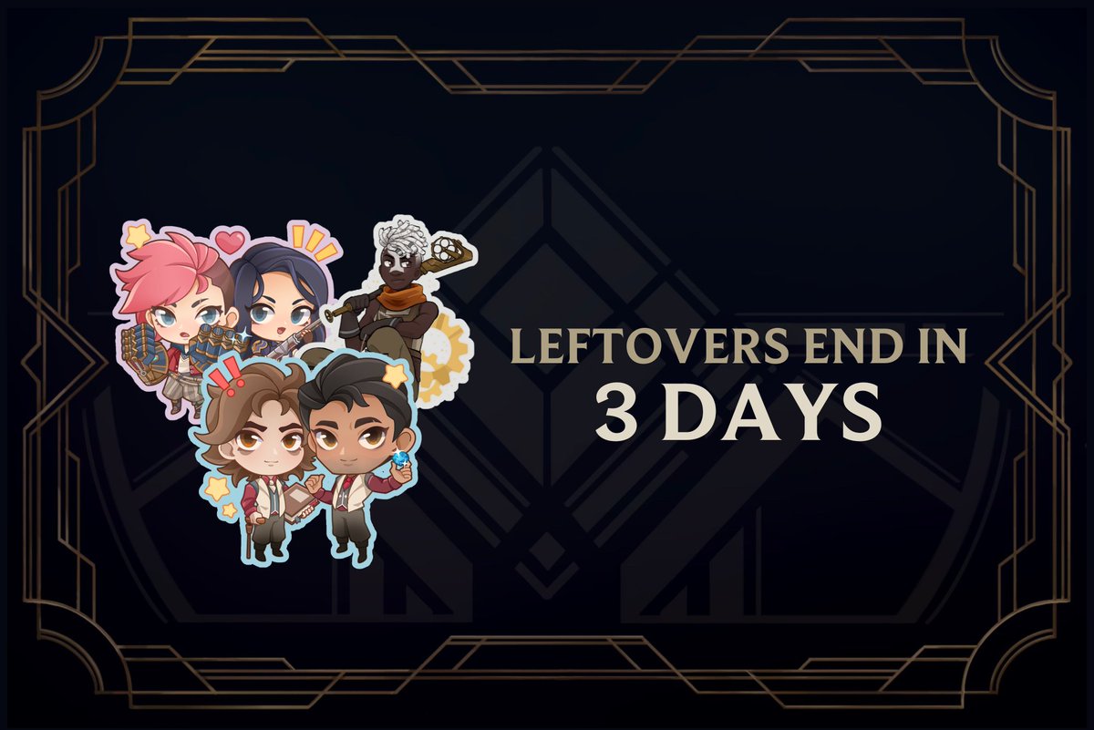 💥LEFTOVER SALES CLOSE IN 3 DAYS💥

Our store is open for just 3 days more. Pick up your copy of the book and some merch today!

Leftovers close THURSDAY, AUGUST 31, 9PM EST!