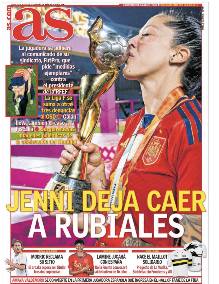 Mariablanco_'s tweet photo. Pero @diarioas, ¿qué tipo de portada es esta? https://t.co/H2itmPjhSV
