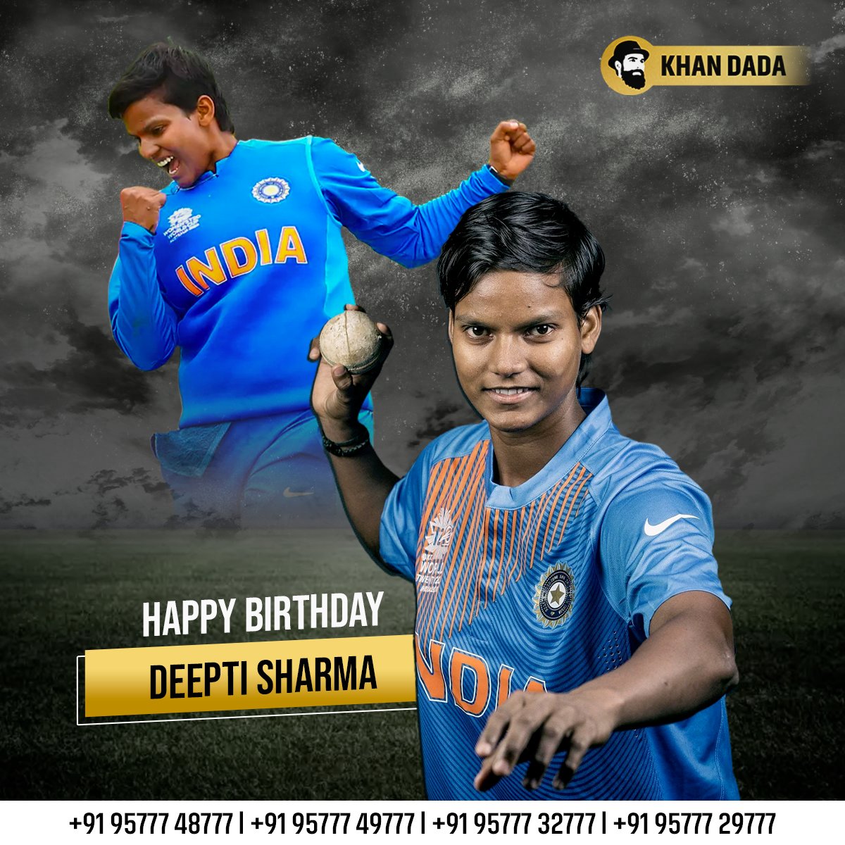 Wishing You A Very Happy Birthday Deepti Sharma 🎂🎂🥳
.
.
.
#Cricket #DeeptiSharma #India #HappyBirthday #INDvsIRE #tilakvarma #BenStokes #JofraArcher #HallaBol #WIvsIND #DellTechForum2023 #Chandrayaan3 #chessWorldCup2023 #NASA #planecrash
