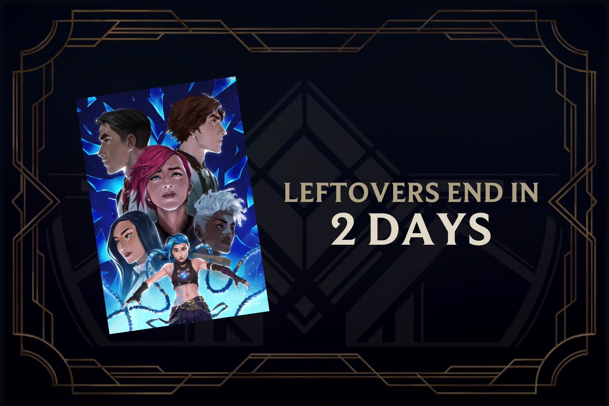 💥LEFTOVER SALES CLOSE IN 2 DAYS💥

There's a limited quantity left of select merch, so make sure you've grabbed a copy of your favorite items before they're sold out!

Leftovers close THURSDAY, AUGUST 31, 9PM EST!