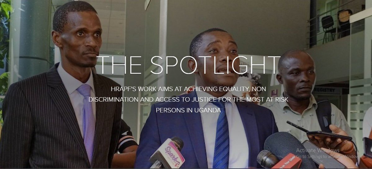 hrapf_uganda's tweet photo. #HRAPFNewsletter
We are excited to share our highlights for the 2nd quarter of 2023 in the 10th edition of The Spotlight Newsletter
Happy Reading!
Link➡️ https://t.co/FBbwmkGMQW https://t.co/cOA38rObMC