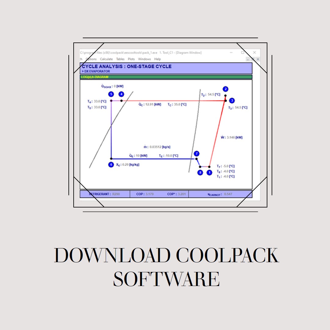 HVAC_ENG_COM's tweet image. Coolpack Software Download

mtr.cool/yuyxobghhf

#CoolpackSoftware
#SoftwareDownload
#CycleAnalysis
#SystemSimulation
#RefrigerantCalculations