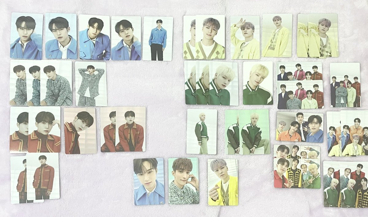 hanhaoney's tweet photo. seventeen svt セブチ follow ソウルコン トレカ 交換

譲✧ 画像参照
求✧ ジョンハンくん ミンハオくん

🎀＜🩷＜無印
✧ ジョンハンくん印付きのお取引はご不快でなければ、複数：1可 ✧
またジョンハンくんセルカは交換＋上乗せ可
お心あたりある方がいらっしゃいましたらお声掛けくださいませ； https://t.co/SVb2RvF4cL