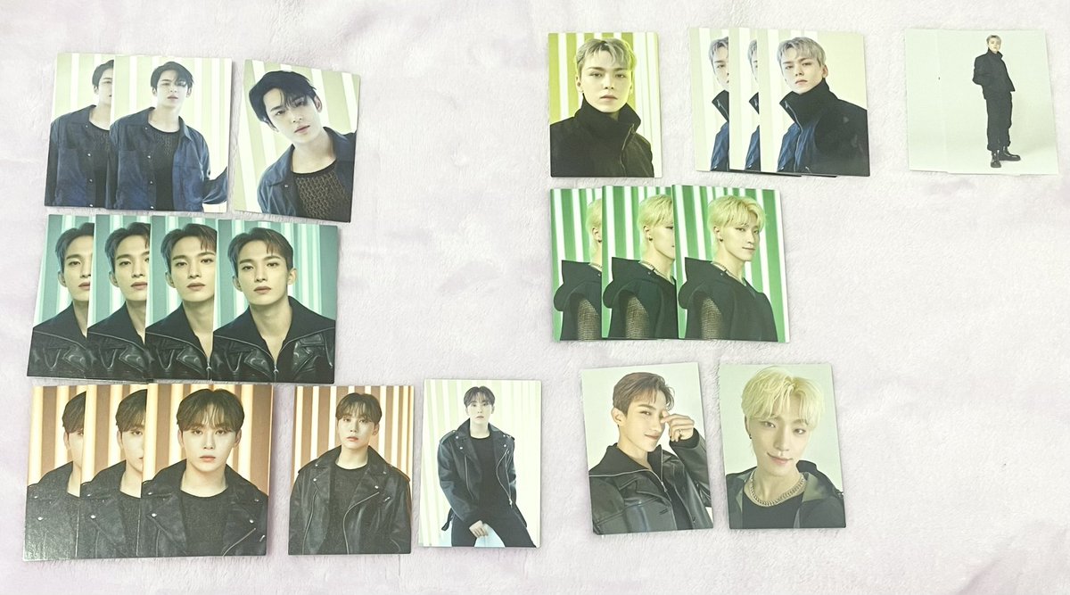 hanhaoney's tweet photo. seventeen svt セブチ follow イルコン トレカ 交換

譲✧ 画像参照
求✧ ジョンハンくん ミンハオくん

🎀＜🩷＜無印
✧ ジョンハンくん含むお取引最優先 ✧
またジョンハンくんセルカは複数：1可
お心あたりある方がいらっしゃいましたらお声掛けくださいませ； https://t.co/QCpmBAyACf