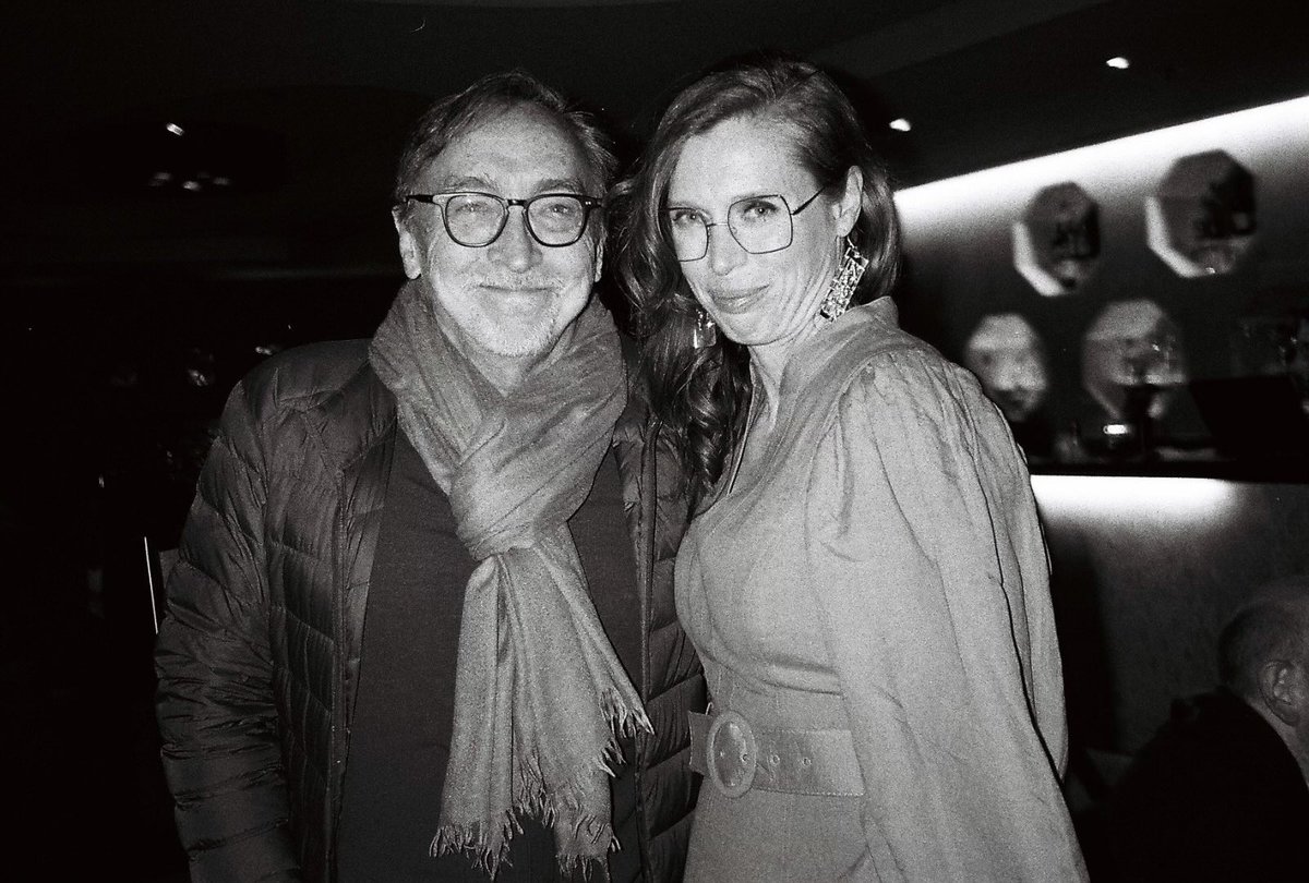⁦<a href="/nzff/">Whānau Mārama: NZ International Film Festival</a>⁩ ⁦<a href="/MartenRabarts/">Marten Rabarts</a>⁩ and moi photographed by ⁦@vicciho⁩ such a fun night at Wellington Embassy screening of Ms.Information. That Marten is a festival curating legend. ⁦<a href="/PhillidaPerry/">Phillida Perry</a>⁩