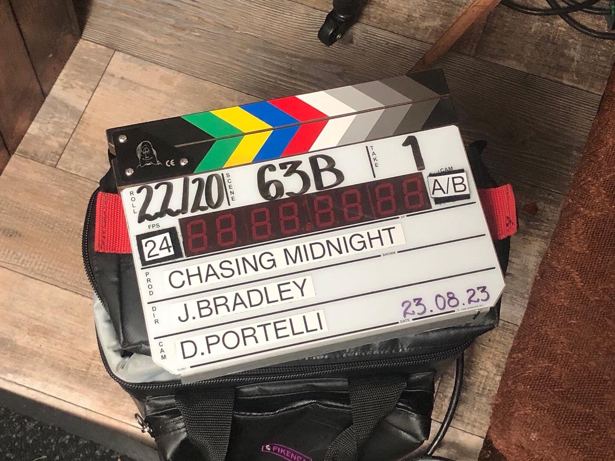 druviergever's tweet photo. Rockin’ along on our next feature, @factory_film , #ChasingMidnight , starring the wonderful @withBAGpod - More info to come… https://t.co/8HSFEDDyvC