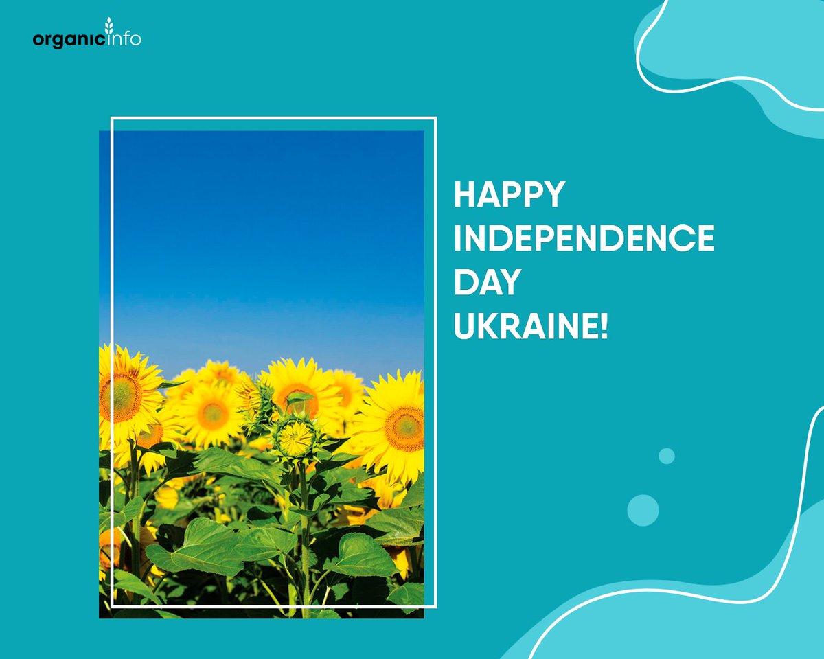 Congratulations on the most important Day of Ukraine 🇺🇦

We believe in the Armed Forces! We believe in our Victory! We believe in Ukraine!

#OrganicInUkraine #OrganicInfo #braveukraine #braveorganic