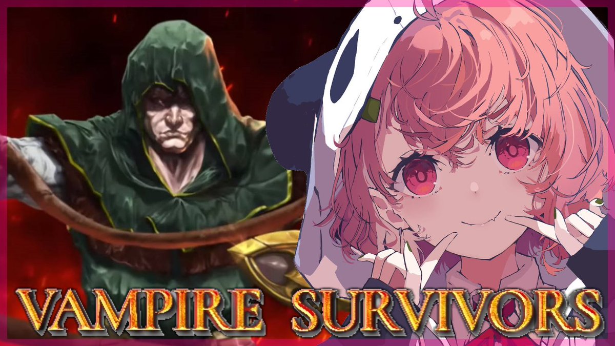 おはやよ～。15:00からお昼活ゲーム！🎋

Vampire Survivors ｜ 久しぶりに気持ちよくなるか～。【笹木咲/にじさんじ】 youtube.com/live/atbG6k1Sh… <a href="/YouTube/">YouTube</a>より