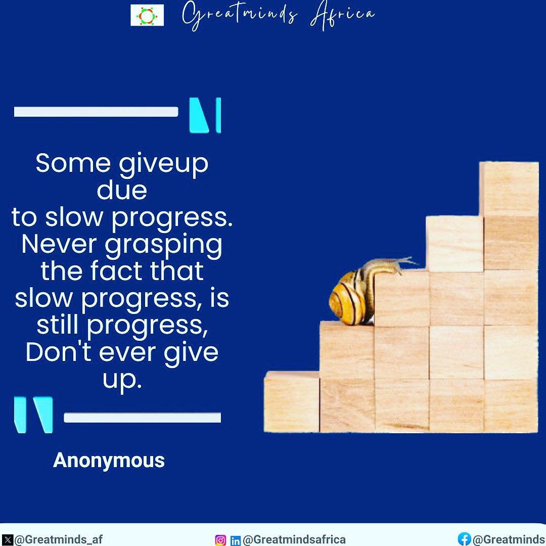 greatminds_af's tweet image. One step at a time. Slow progress might not always be visible, but it is a testament to our dedication and determination. Remember, every small effort adds up to something amazing. #SlowProgressIsStillProgress #JourneyToSuccess"#greatmindsafrica #greatminds…preparedforgreatness