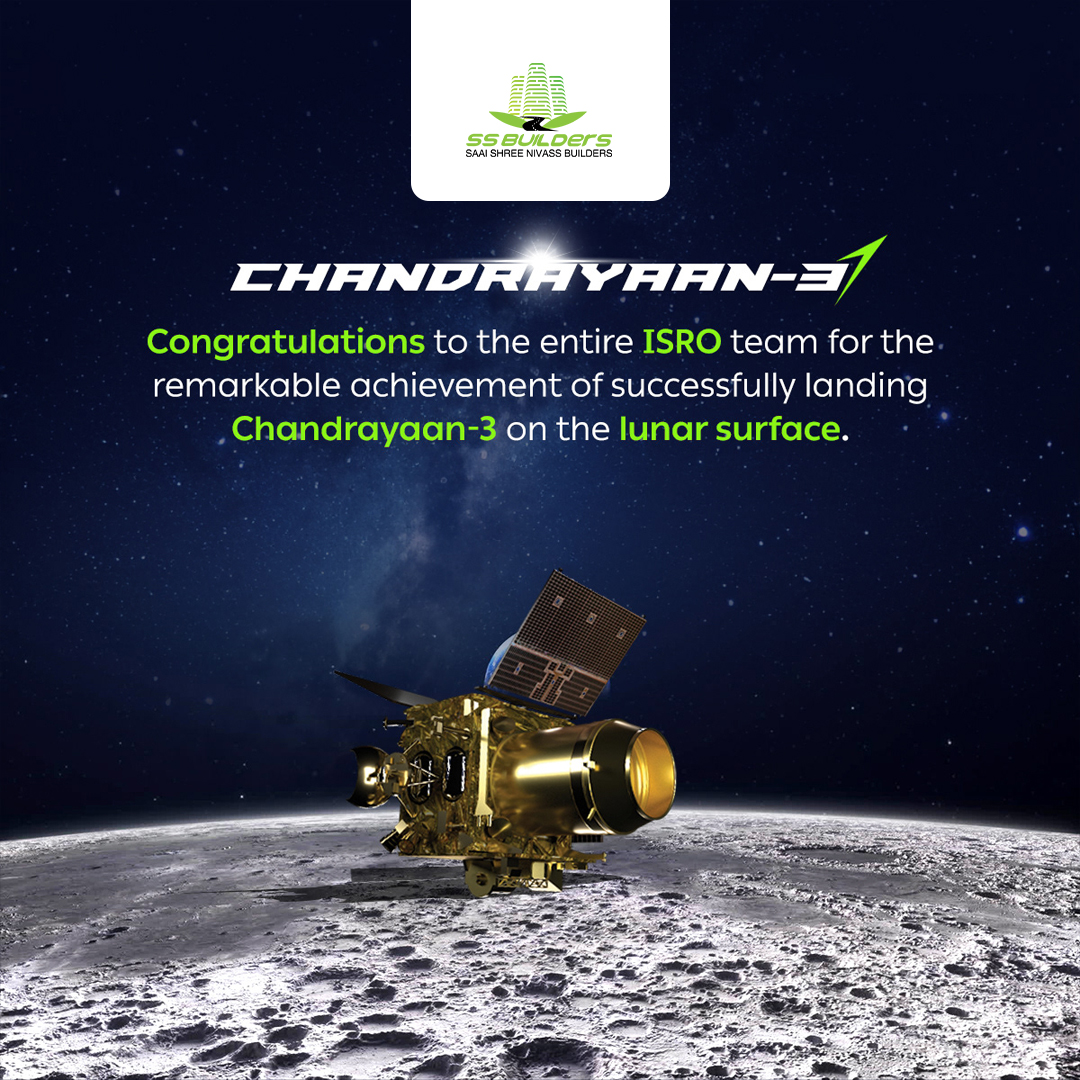 ssbuildershyd's tweet photo. 🇮🇳 🚀Heartfelt congratulations to ISRO on the triumphant launch of Chandrayaan-3! This moment stands as a testament to India's progress in space exploration, filling us with pride. 🌖💫

#SaiSrinivasBuilders #SSBuilders #chandrayaan #chandrayaan3 #india #isro #space #satellite https://t.co/dLeYJheQBy