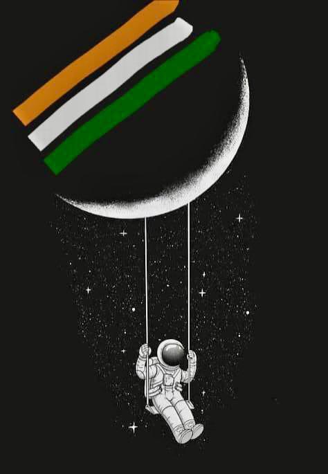 Sameemakhtar93's tweet photo. This proves it!!
"If at first you don't succeed, try again and the rest is history" 🛰️🌙#sameemakhtar 
#Chandrayaan3 #ISRO #IndiaOnTheMoon https://t.co/1lvyiNWWxP