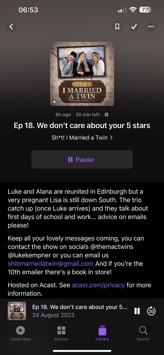 Luke Kempner (@lukekempner) on Twitter photo IT’S PODCAST DAY! <a href="/TheMacTwins/">The Mac Twins</a> discuss if my ego has got too big and with Les Mis first day approaching we talk FIRST DAYS! podcasts.apple.com/gb/podcast/sh-… IT’S PODCAST DAY! <a href="/TheMacTwins/">The Mac Twins</a> discuss if my ego has got too big and with Les Mis first day approaching we talk FIRST DAYS! podcasts.apple.com/gb/podcast/sh-…