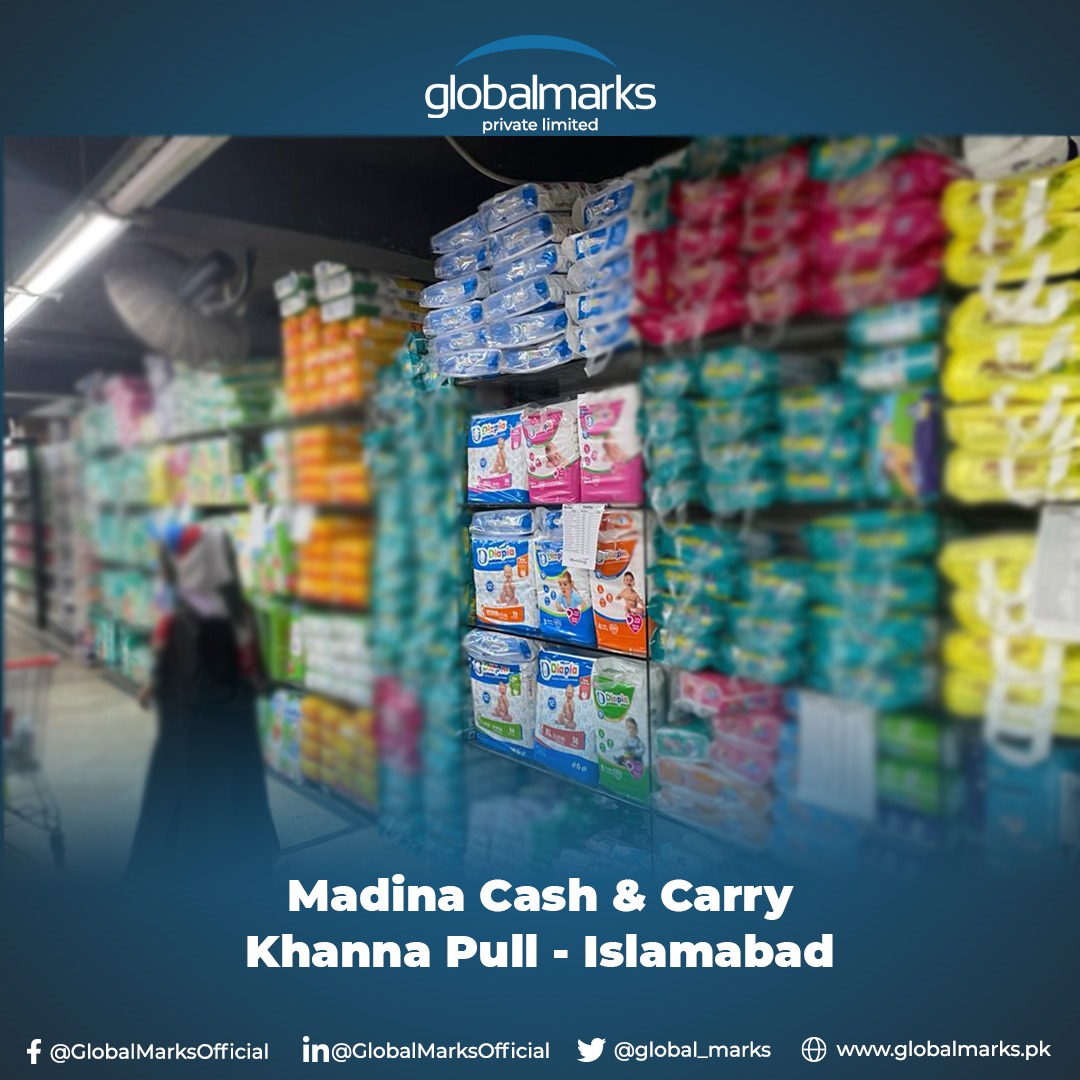 globalmarkspk's tweet photo. 🌟 Exciting News! Our Products Have Found a New Home at Madina Cash &amp; Carry, Khanna Pull, Islamabad! 🌟

#globalmarks #diapia #babycare #wetwipes #anytime #sanitarypads #mcc #madinacashandcarry #islamabad #excitingnews #announcement https://t.co/LIzYnkh7Zt