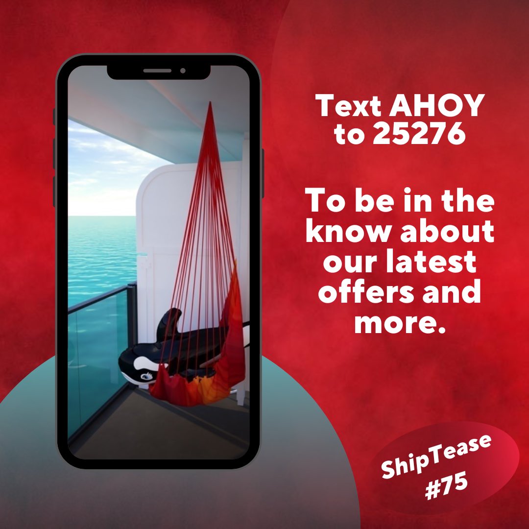 Stay #travelconnected with us to get all the deets!

Your #AlmostDailyShipTease #VVFirstMate #VirginVoyages #RelaxedLuxe #ScarletLady #ValiantLady #ResilientLady #BrilliantLady #NoKidsNoKidding #Rockstars #Sailors #ShoreThings #shiptease #nowwerevoyaging #UseATravelAdvisor