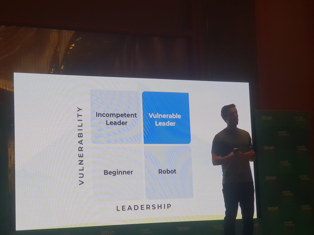 FrancyGabetti (@francygabetti) on Twitter photo Key message from <a href="/jacobm/">Jacob Morgan</a> at #TechHRSG <a href="/PeopleMatters2/">People Matters</a> :
#Vulnerability + #Leadership = #VulnerableLeadership and it needs #competency #selfconfidence #motivation
My point of view: good and reliable #Data can be used to unlock Vulnerable Leadership. <a href="/team_eqi/">TeamEQ -Data-Driven Transformation</a> Key message from <a href="/jacobm/">Jacob Morgan</a> at #TechHRSG <a href="/PeopleMatters2/">People Matters</a> :
#Vulnerability + #Leadership = #VulnerableLeadership and it needs #competency #selfconfidence #motivation
My point of view: good and reliable #Data can be used to unlock Vulnerable Leadership. <a href="/team_eqi/">TeamEQ -Data-Driven Transformation</a>
