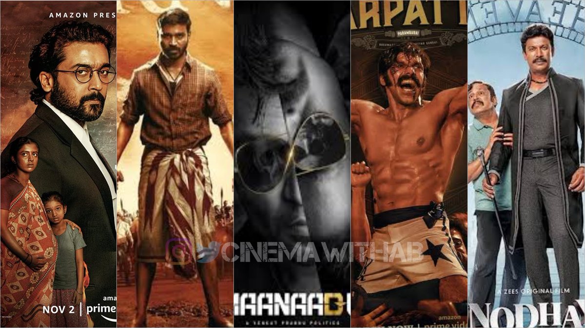 Which movie deserves National Award 2021❓

#JaiBhim - #Karnan - #Maanaadu - #Sarpatta - #VinodhayaSitham